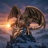 Gothic Black Dragon Sculpture Large Size Dragon Decoration Dragon Ornaments  Gifts