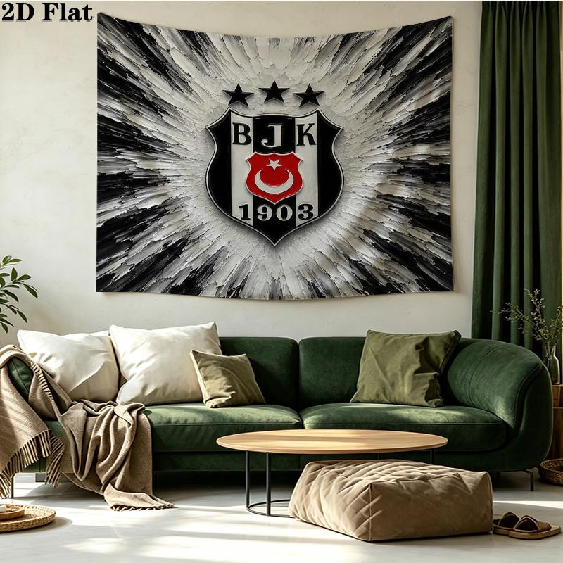 BJK Printed Tapestry – Wall Hanging for Bedrooms, Dorms, and Home Decor