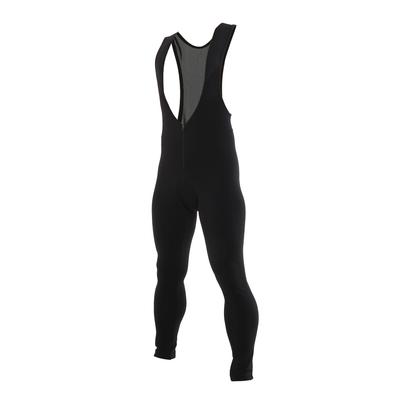Apt' Cycling Bib Long Tights, Warm Fleece Lining, Spring/Autumn (Size S: Waist: 70-78cm, Height: 160-170cm)
