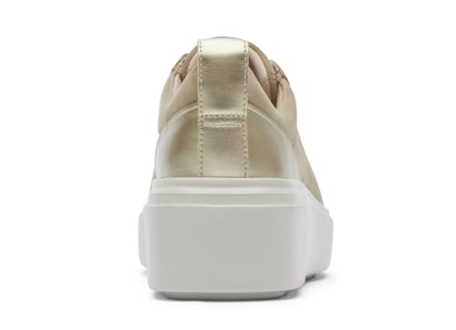 Rockport Total Motion Anya Lace-Up Sneakers, Women's Mocha Nubuck, Size 23.0 Cm Wide