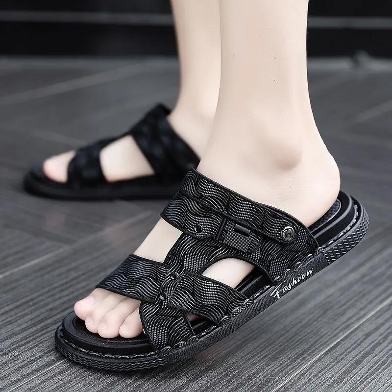 Platform Male Slipper Soft Sabot Beach 2025 Style Summer Slides Sale Cheap Shoes Liquidation Adult Comfortable Eva Men's Shoe