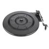 Record Player Turntable Black Plastic Belt Drive Gramophone Turntable Instrument Accessory