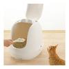 Richel Laprene cat toilet with hood white