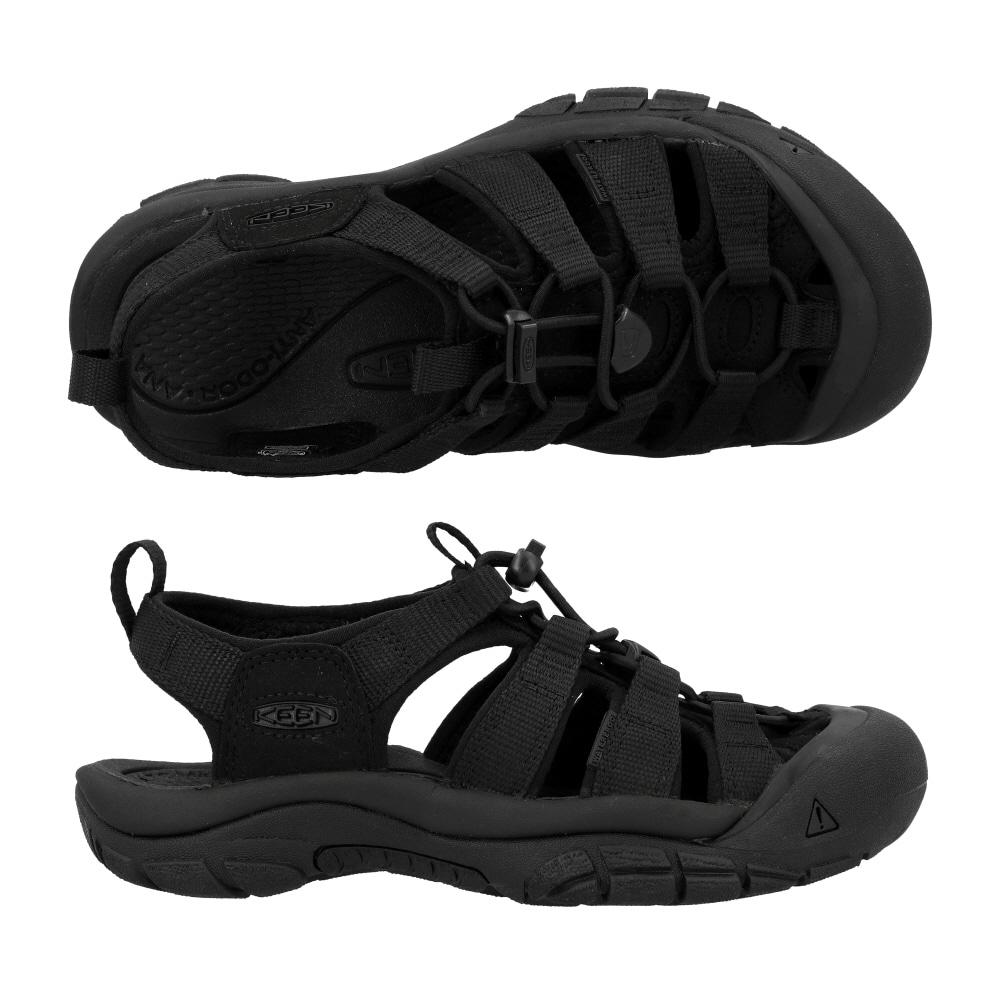 Keen Newport H2 Triple Black Sandal 1025028