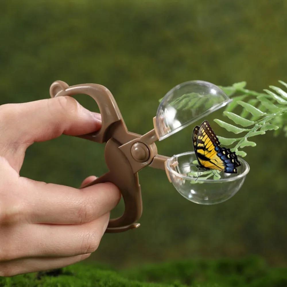 Insect Observation Box Net Bag Insects Trap Magnifying Glass Forceps Insect Collectors Cages Butterfly Observation Pet Products
