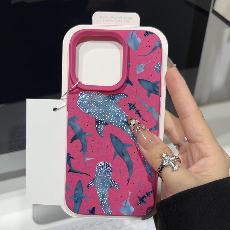 Cartoon Haie Hülle Für Für Iphone 16e 16 Pro Max Hülle Für Iphone 14 1 Pro Max 13 12 11 Stoßfestes Silikon Weiche Handyhülle Fundas