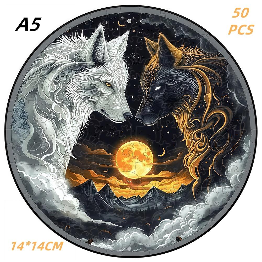 Exquisite Decoration Draw Bird Wooden Jigsaw Puzzles ideal for Adults Children DO IT YOURSELF Crafts Brain Teaser 3D Wooden Puzzle Games Learning