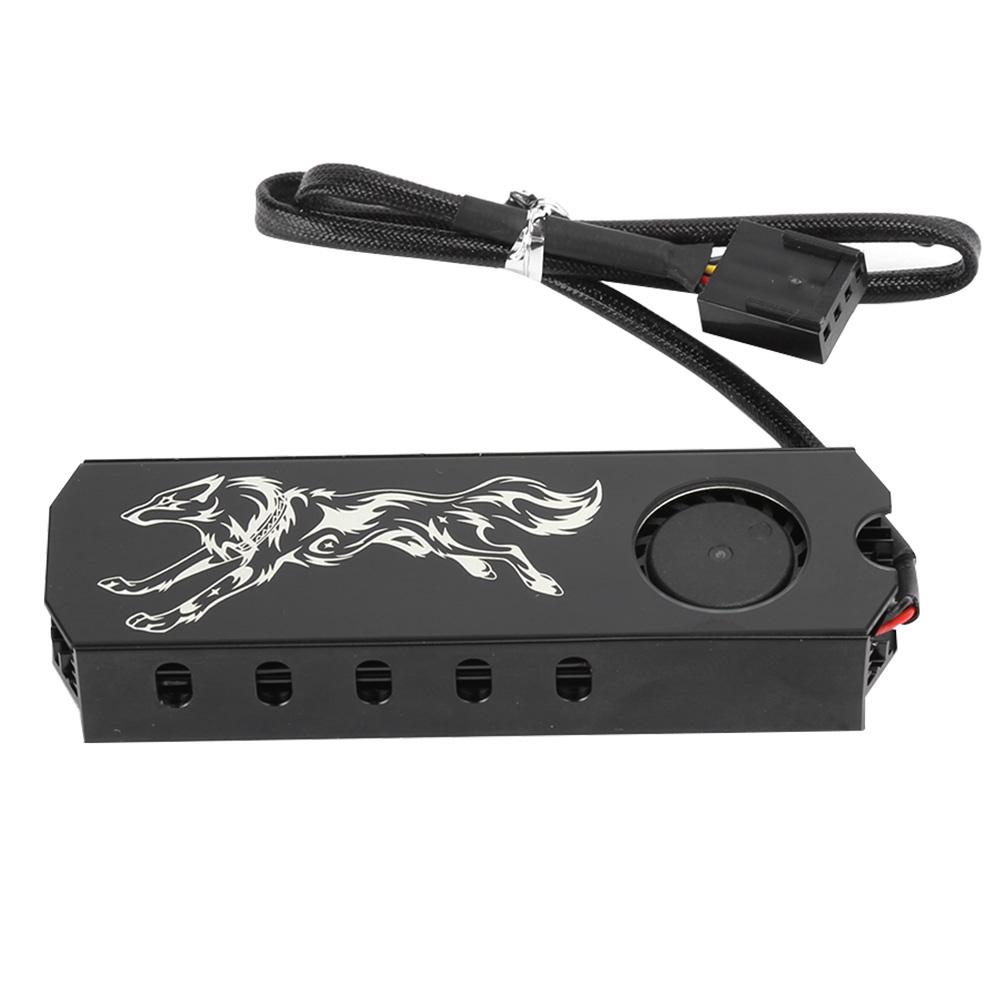Solid State Hard Disk Heat Sink Supports Speed Regulation Without Light M.2 2280