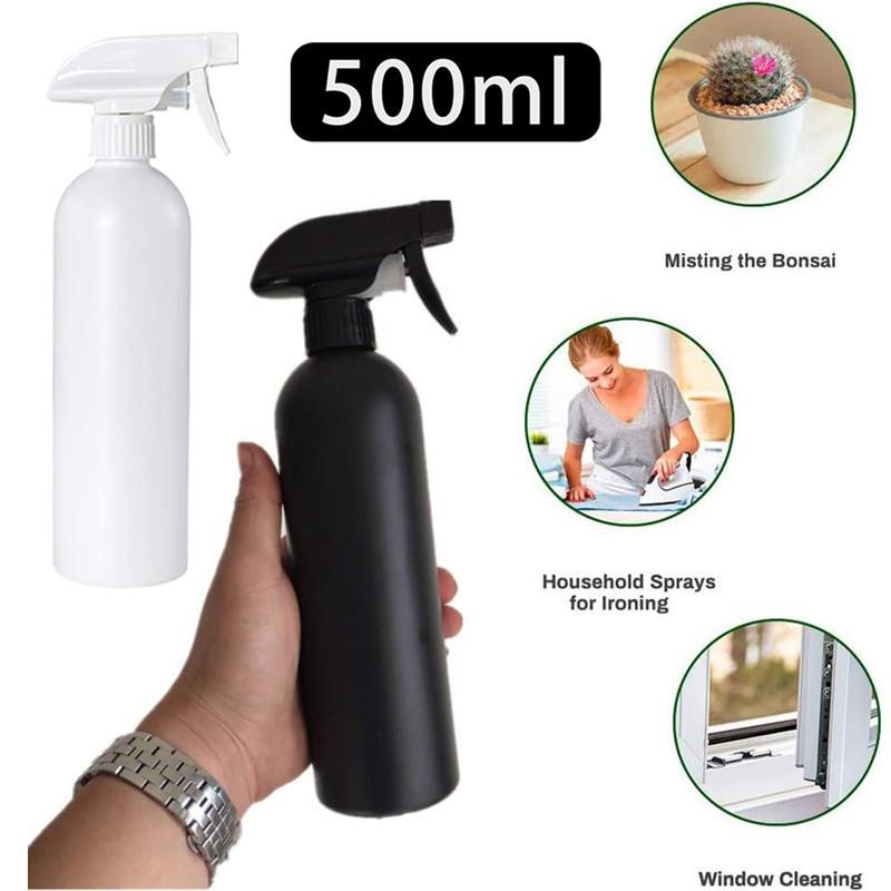 2pcs Refillable Spray Bottle Salon Haircut Mist Plant Flower Watering Manual Spray Pot Bottle Stylist Hairdressing Tool Garden Tool