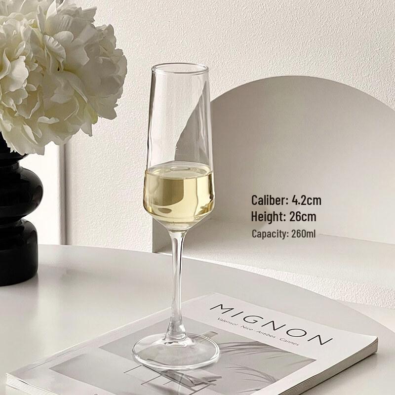French Style Crystal Champagne Flute
