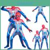 Stylish Spiderman Ps4 Velocity Costume Jumpsuit For Adults And Kids With Unique Design