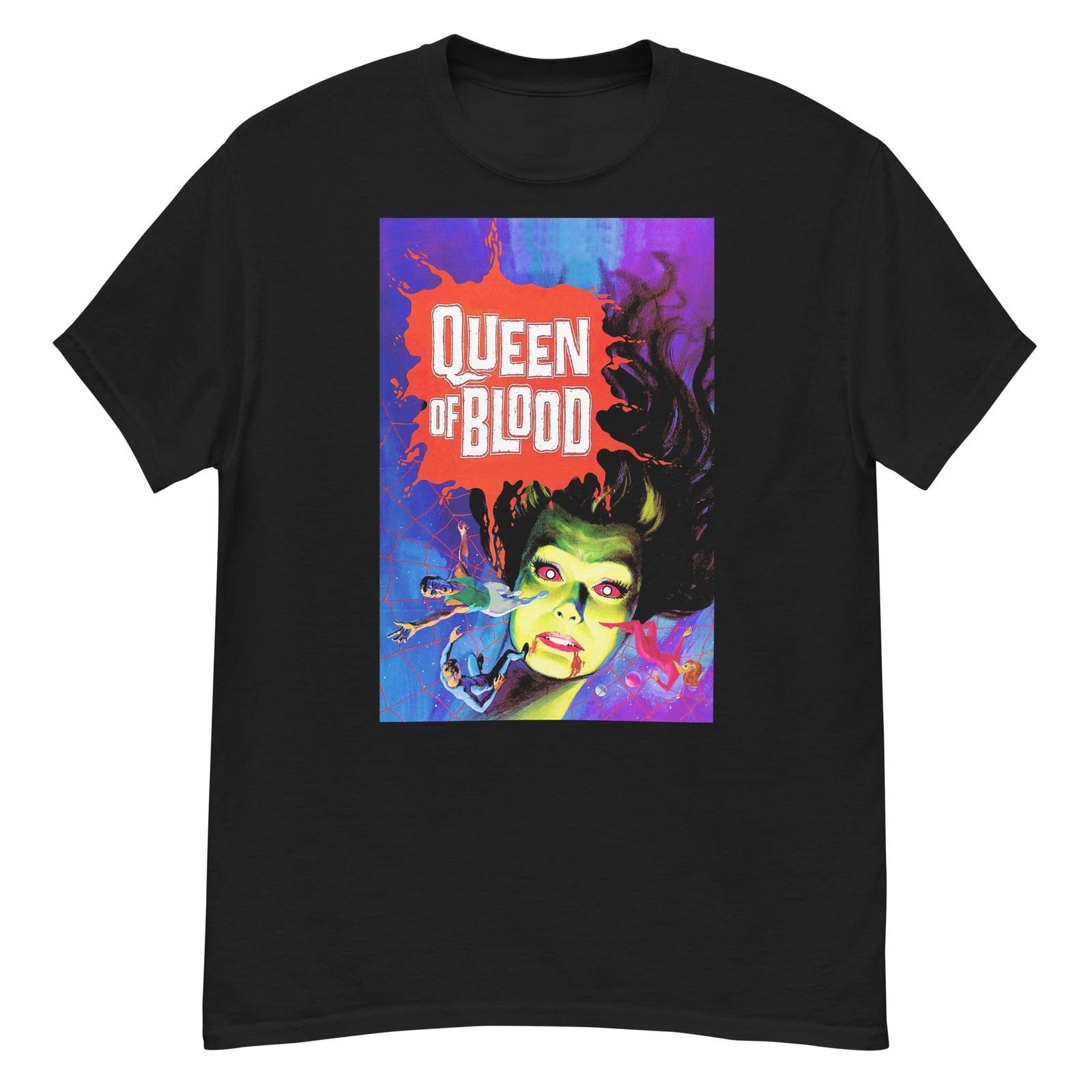 Queen of Blood cult horror film fan art t-shirt 3XL