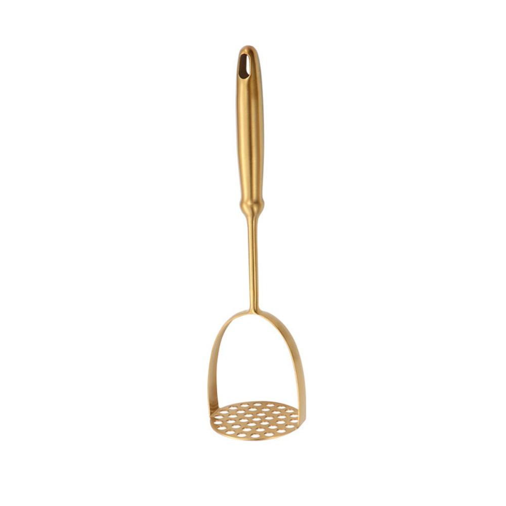 Stainless Steel Pressed Potato Masher Manual Vegetable Smasher Potato Crusher  Home Kitchen Gadget