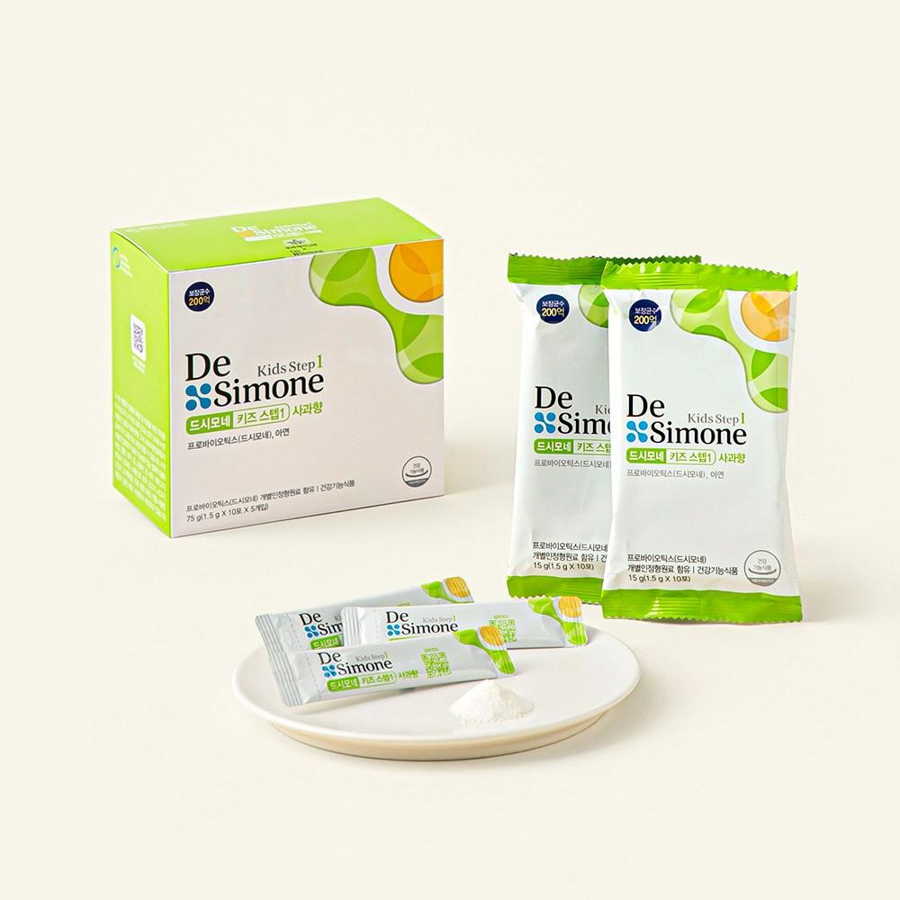 DeSimone Kids Step 1 Apple Scent 50p 50 packets 75g 75ml 1 pc