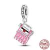 New In Copper Charm Pendants Bead Fits Genuine Bracelets Necklaces DoItYourself Woman Jewellery Gifts For Women Friend