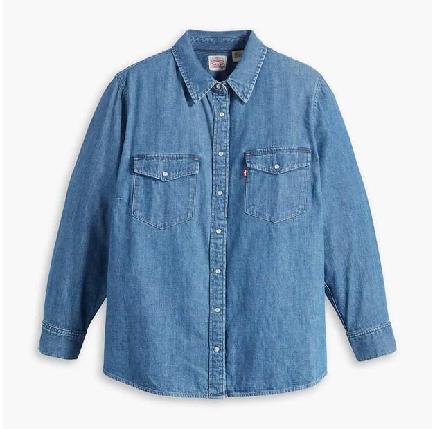 Levi's® Plus Iconic Western Long Sleeve Shirt