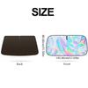 SEAMETAL Car Sun Shade Front Windscreen Laser Sunshade Cover Foldable Sun Protection Heat Insulation Visor Cover