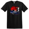 Racing Car T Shirt with Dragon Graphic Cool Car Tee for Motorsport Enthusiasts