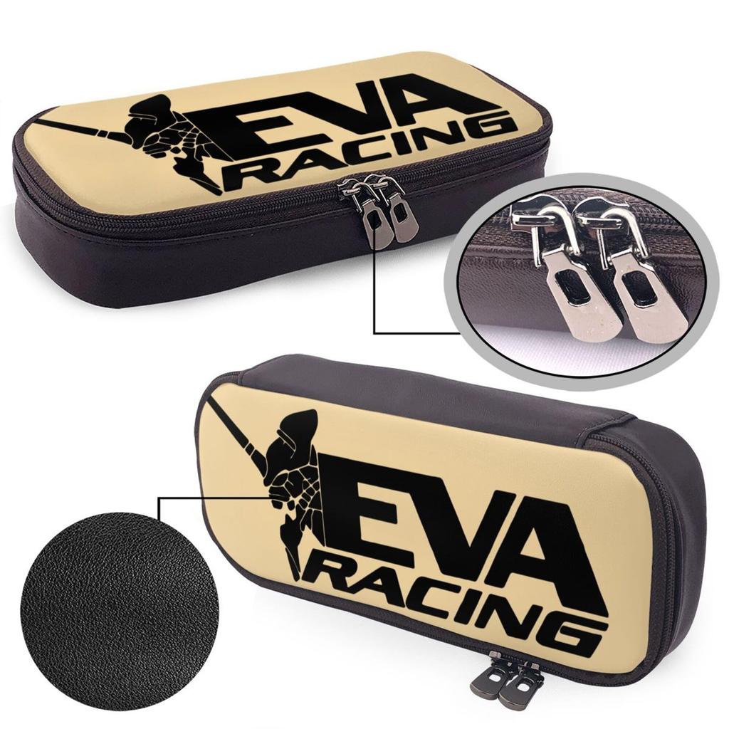 Lonsan PU Stationery Large Lightweight Simple and Stylish Design for Students and School and Office Genesis Case, Capacity, Design, Gusseted,