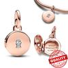 New Copper Me Series Infinity & Wing Medallion Charm Snake Pearlescent Mini Dangle Charm Fit Original Bracelet