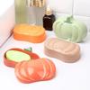 Nordic Style Soap Box Bathroom Soap Drain Rack Double Layer Plastic Bathroom Soap Plate with Cover Bathroom Gadgets