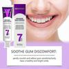 (2pcs, MSDRWIKEY) 7-Pro Intensive Toothpaste, 7PRO Intense Whitening Toothpaste with 7 Probiotics, Stain Removal & Fresh Breath 2025