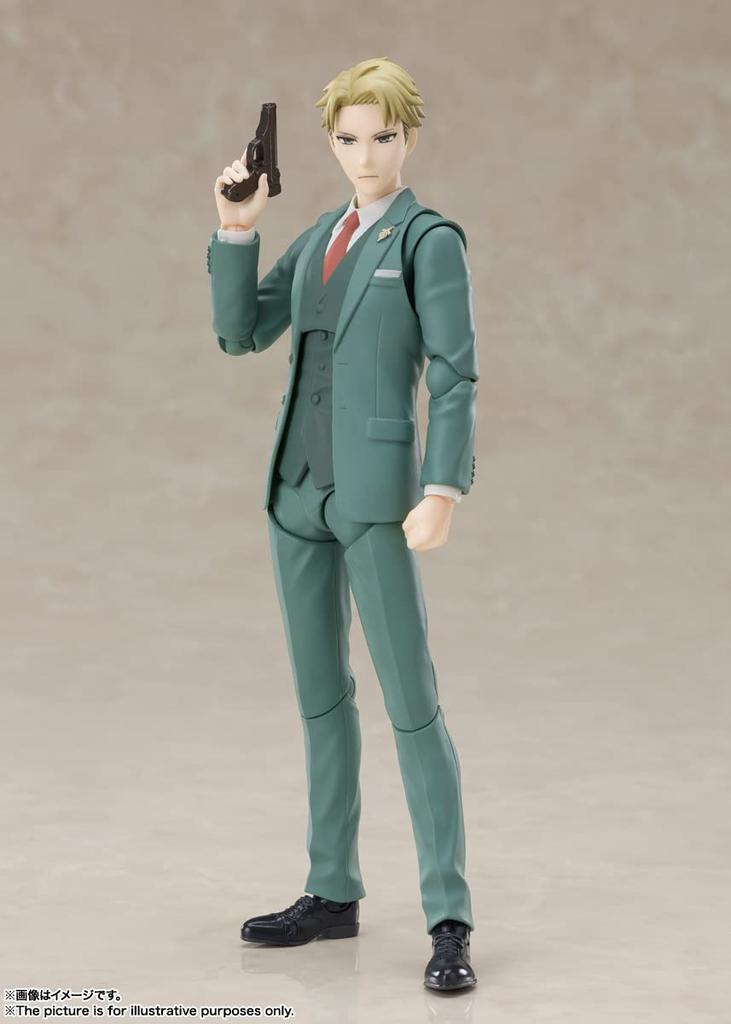 S.H.Figuarts SPY×FAMILY Lloyd Forger, Approximately 170mm, ABS & PVC, Painted Action Figure, BAS63908