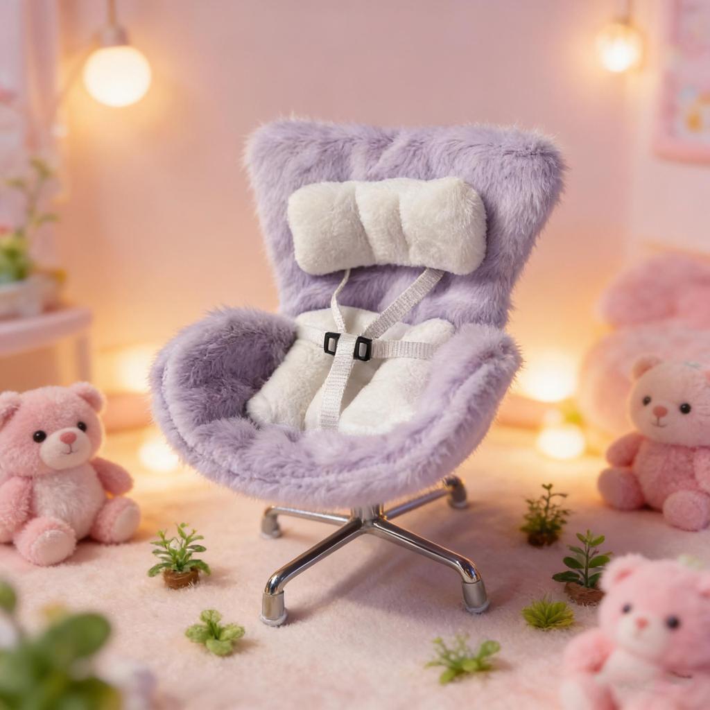 Labubu Puppe Kindersitz Autoornament - Niedliche Lüftungsschlitzdekoration