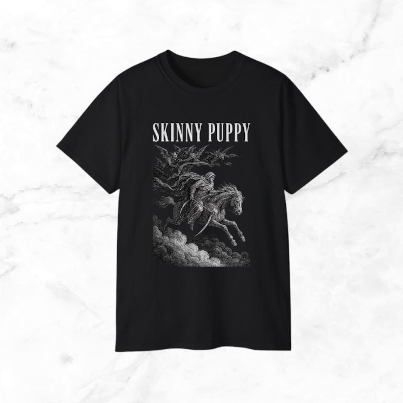 Skinny Puppy Band T-Shirt Unisex Cotton Tee M