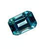 Certified Natural Bluish Green Sapphire 3 Ct Emerald Cut Fabulous Gemstone