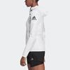 Adidas Z.N.E. Jacket With Reflective Logo Sports Hooded Jacket Women Jackets White CY5511