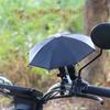 Novelty Sun Protection Sunshade Umbrella Bicycle Phone Holder Mini Umbrella Motorcycle Phone Holder