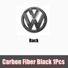 1/2Pcs Car Front Bonnet Grill Rear Trunk Emblem Logo Cover For Volkswagen VW Golf 4 5 6 7 8 MK6 Golf 7 Sportvan Polo 2013-2020 Bu2