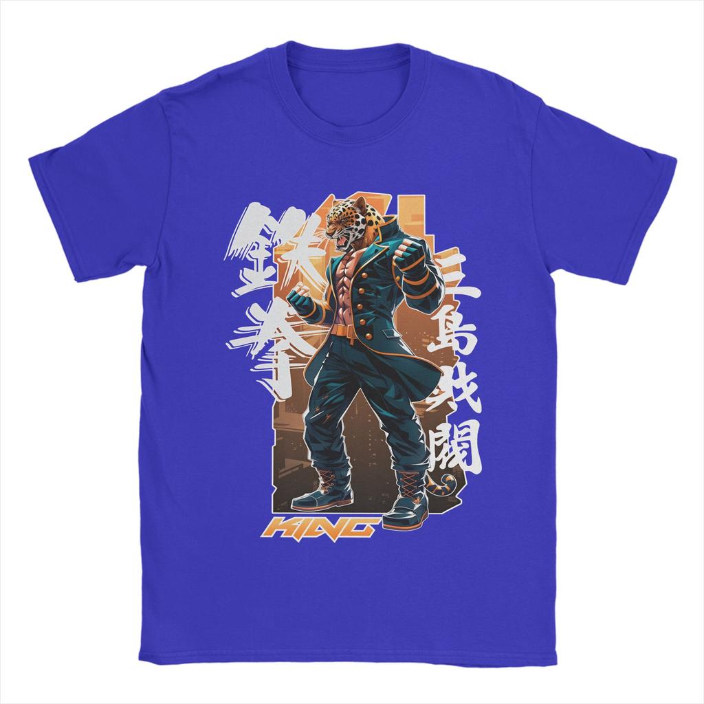 Tekken Japanese Fighting Game TShirt Men Y2K Funny T Shirts Summer Comfortable Hipster Tee Shirt Custom DIY Oversized Clothing