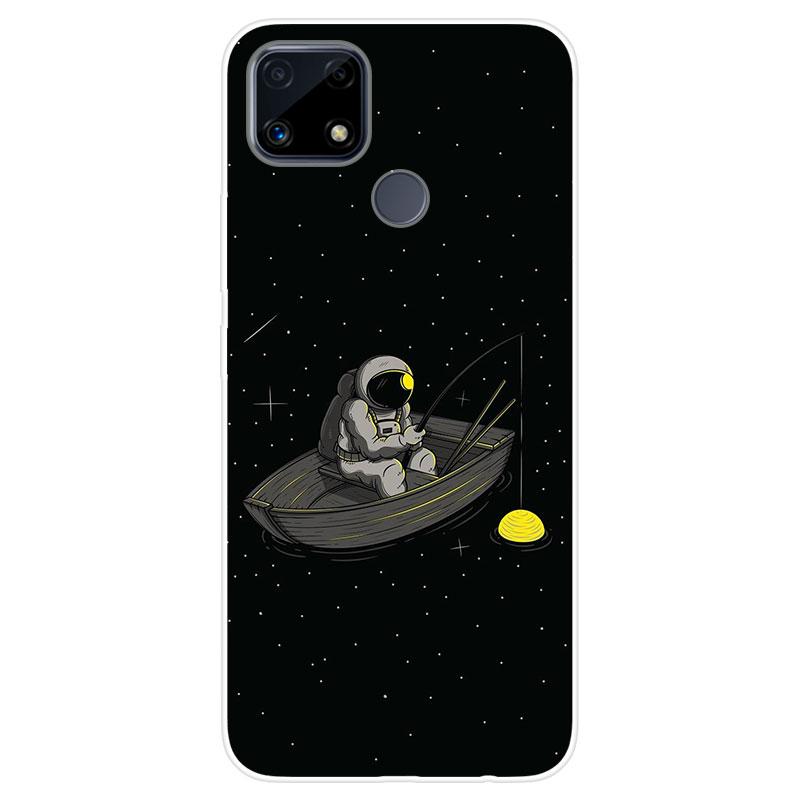 

Для Realme C25S C 25S RealmeC25S чехол Мягкая силиконовая задняя крышка чехол для телефона с рисунком животного For Realme C25S