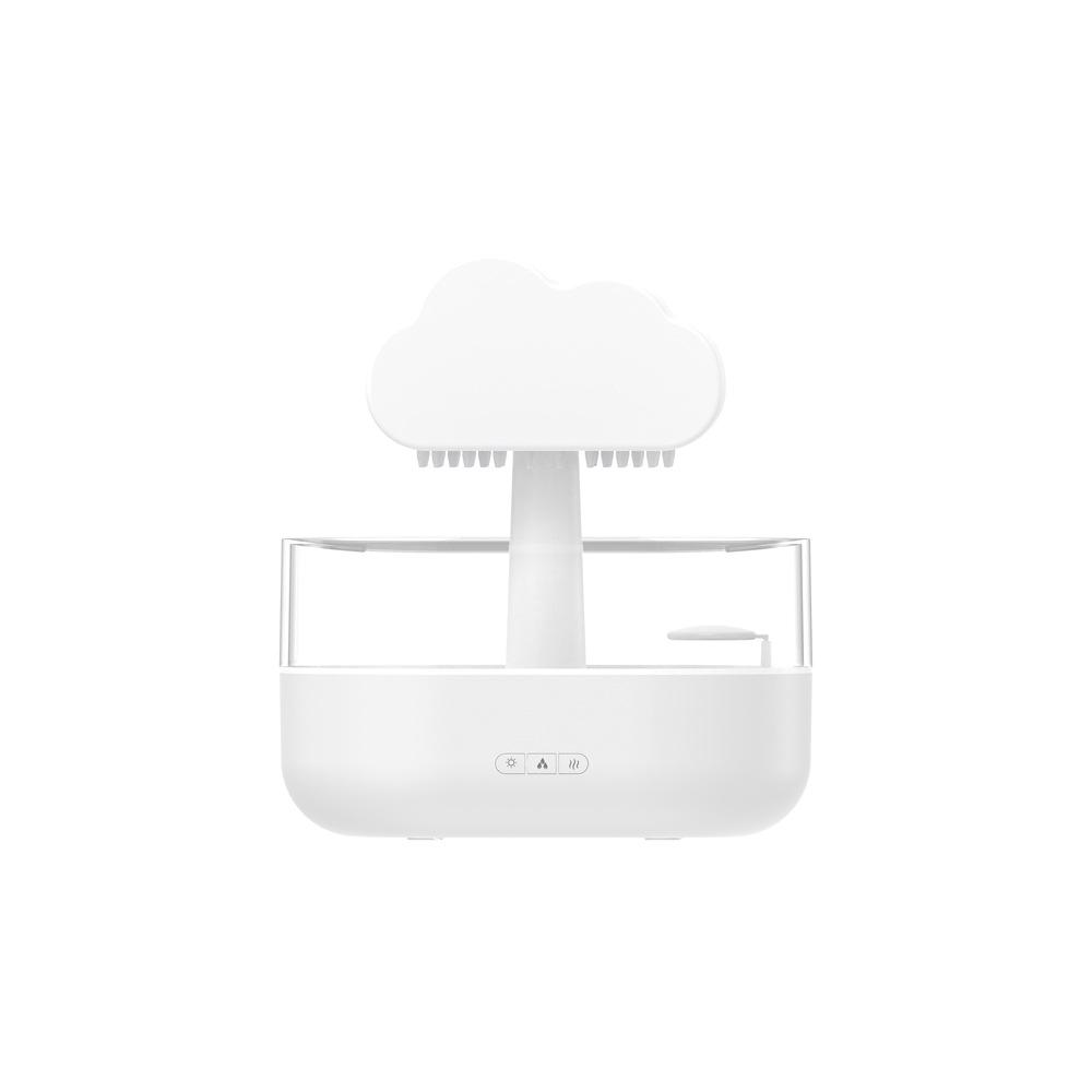 USB Rain Cloud Humidifier: Aromatherapy Diffuser with Seven-Color LED for Home and Bedroom