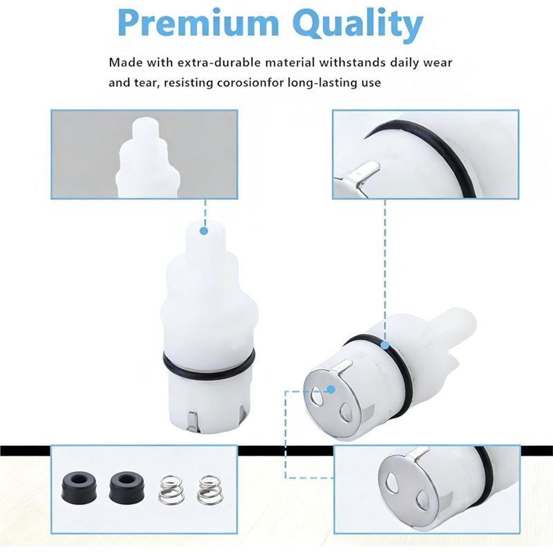 ABBP-2Pack RP42096 Faucet Cartridge Repair Kit For Delta And Peerless Faucet For Delta Faucet Replacement