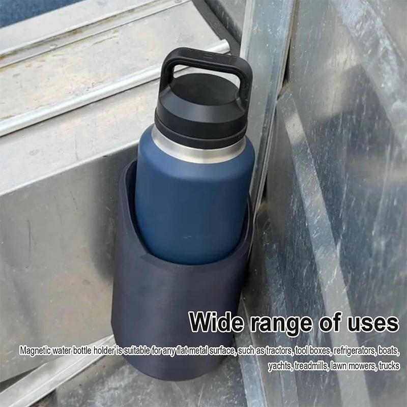 Magnetic Bottle Holder, Big Magnetic Bottle Mounts For 46, 50, 64 Oz, Heavy Duty Magnetic Drink Holder