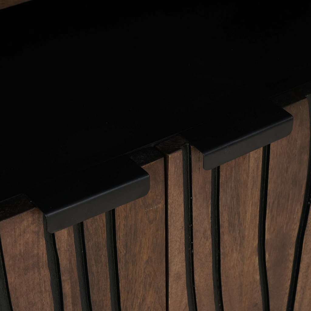 Sideboard Brown 60 X 33 X 75 Cm Solid Mango Wood