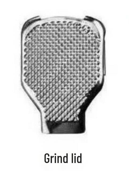 Stainless Steel Pedicure Kit: Cuticle Pusher, Faux Wood Handle Knife, Callus Scraper, Foot Planer & File