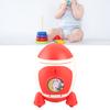 Cartoon Money Bank with Key Large Capacity Cute Cartoon Space Money Saving Toy for Kids Boys Girls