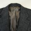 Made in Italy VESTIMENTA BARNEYS NEW YORK Wool Tweed Blazer Men’s M Gray(USED)