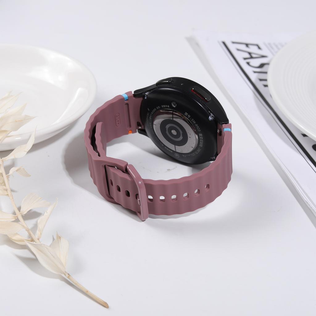 Sport Straps for Samsung Galaxy watch 4/5/6/7/6 classic 44mm 40mm 2 Pcs Original Silicone bracelet correa Galaxy watch 7 Band