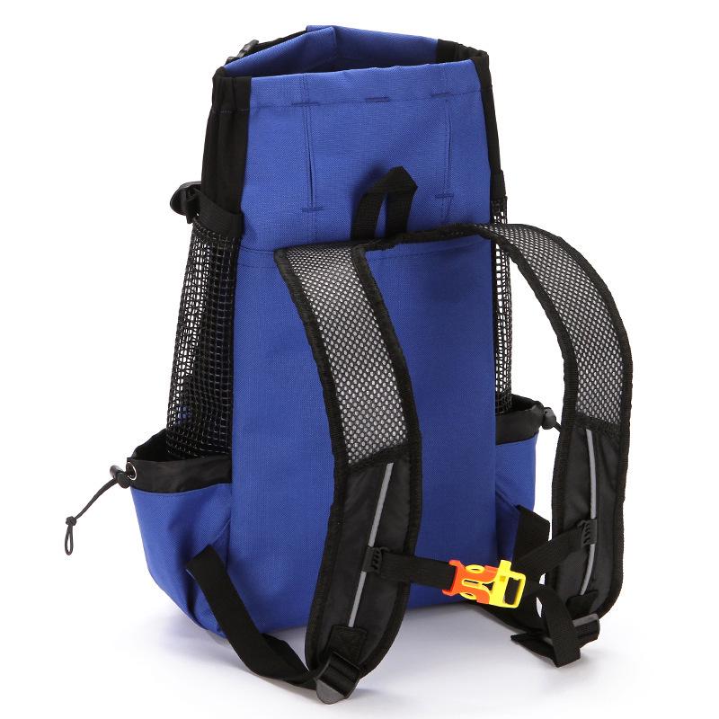 Portable Ventilated Pet Backpack: Head-Out Design for Outdoor Outings, Breathable & Washable