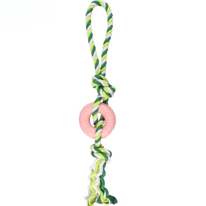 Pet Toys, Cotton Rope, Dog Pen, Drawstring, Durable Teeth, Rope Knot, Training, Self-entertainment and Boredom Dog Toys