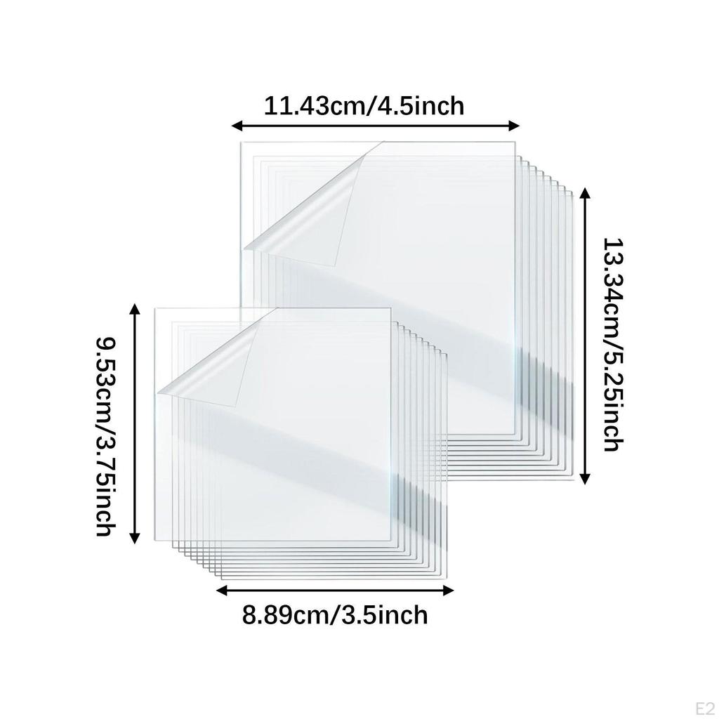20x Outside Inside Clear Cover Lens Kit Professional Accessories 3350 Series