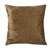 Superweiche Kissenhülle Crushed Velvet Kissenbezug für Wohnzimmer Sofa 45x45cm Dekorative Kissenhülle Nordisch Housse de Coussin