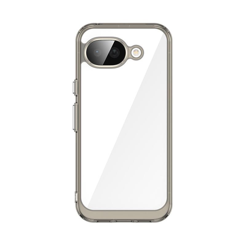 For Google Pixel 10A Clear Case Pixel 10A Cover Coque Fundas Hard Translucent Soft Edge Phone Bumper For Google Pixel 10A Google Pixel 10a серый