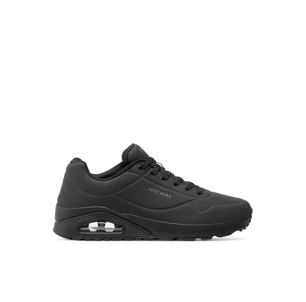 

Мужские кроссовки Skechers Uno-stand on air 52458, bbk чёрные 48.5