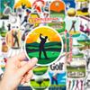 50 Nowe Naklejki Graffiti Sportowe na Zewnątrz do Golfa Walizka Skateboard Wodoodporne Naklejki